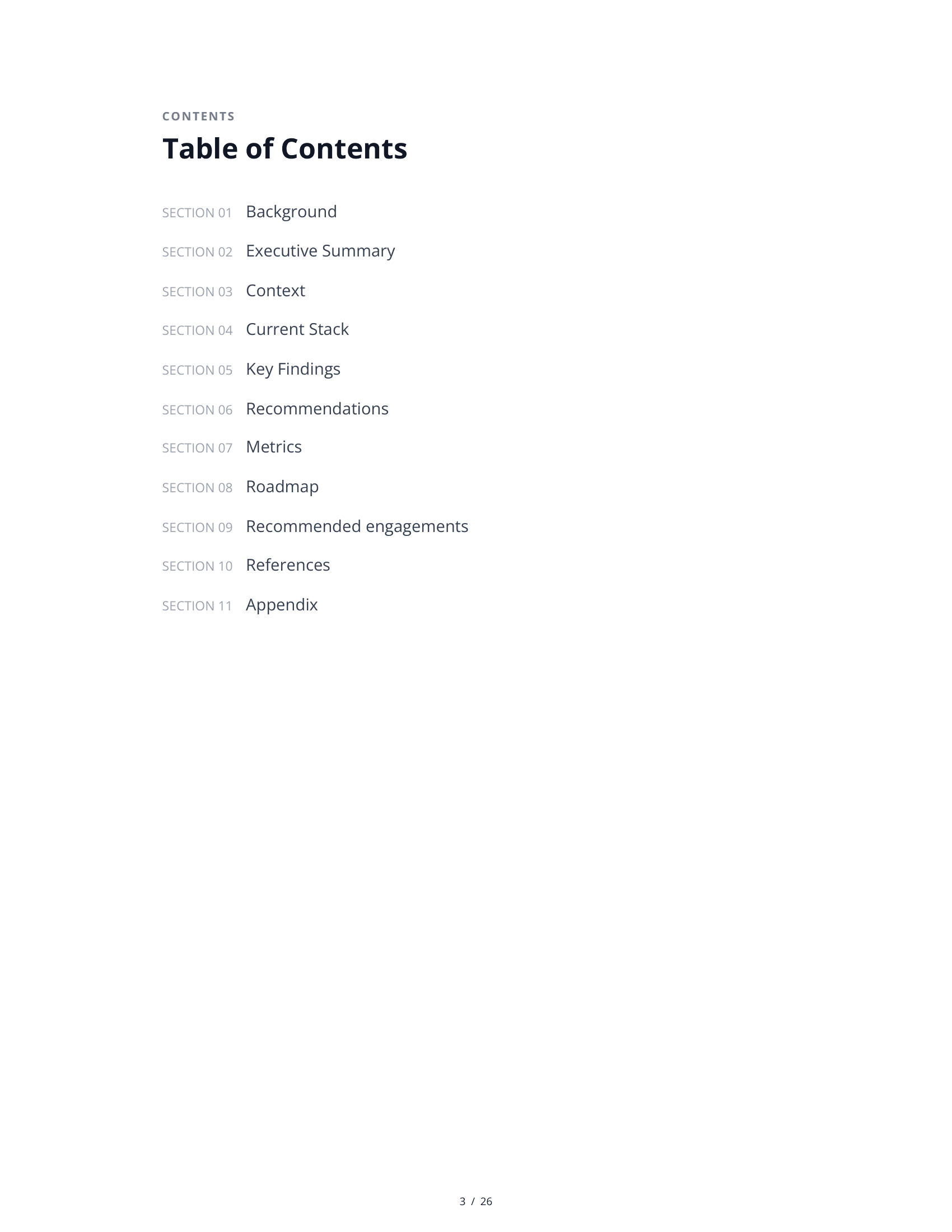 Sample AI Stack Audit Report - Page 3